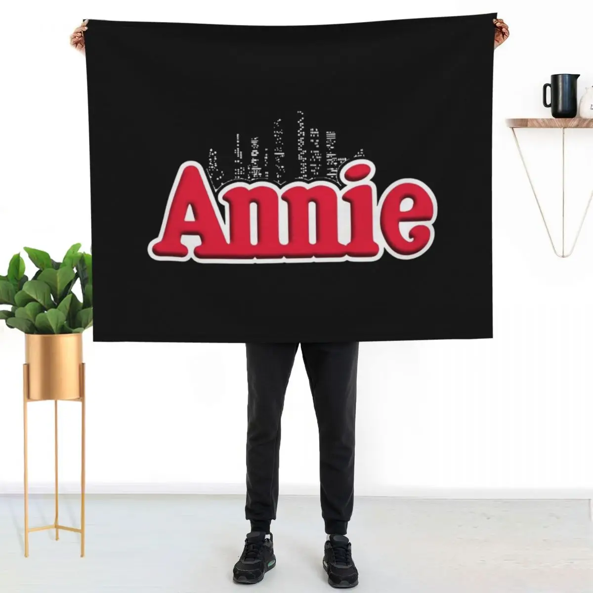 Annie Musical Logo 59 Simple Vintage Throw Blanket Compact Warm Blanket for Car Road Trip
Annie Musical Logo 59 Simple Vintage Throw Blanket Compact Warm Blanket for Car Road Trip