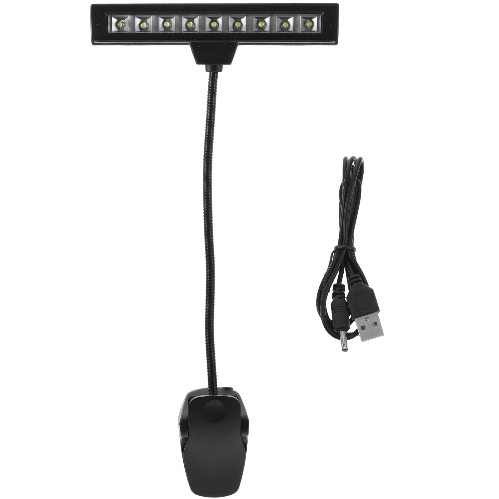 9 Led Music Stand Lamp Clip On Piano Light Fully Adjustable Metal Hose Flexible Lighting Reading Table Parts Accessories Book
9 Led Music Stand Lamp Clip On Piano Light Fully Adjustable Metal Hose Flexible Lighting Reading Table Parts Accessories Book