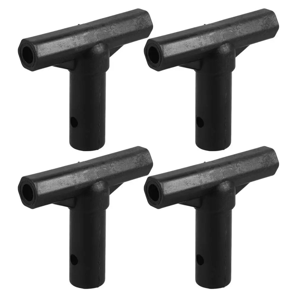 4 Pcs T-shaped Trampoline Pole Connectors PP Material Fits Various Tubes Plastic Sleeves Outdoor Toys Accessories
4 Pcs T-shaped Trampoline Pole Connectors PP Material Fits Various Tubes Plastic Sleeves Outdoor Toys Accessories