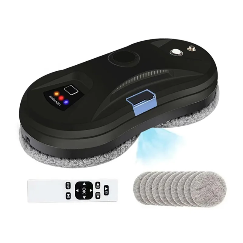 N75R-Window Cleaning Robot With 5600PA Suction, Electric Spray, Fall Prevention, And Remote Control–Efficient Glass Cleaner US P
N75R-Window Cleaning Robot With 5600PA Suction, Electric Spray, Fall Prevention, And Remote Control–Efficient Glass Cleaner US P