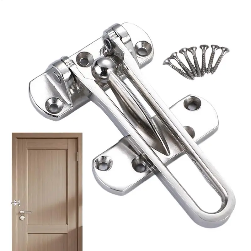 Hotel Door Security Lock Privacy Protection Metal Swing-in Door Latch Anti-theft Door Safety Padlock Latch For Apartment
Hotel Door Security Lock Privacy Protection Metal Swing-in Door Latch Anti-theft Door Safety Padlock Latch For Apartment