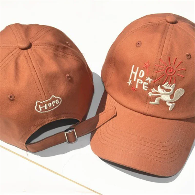 Kpop Hope on The Stage Same Knitted Embroidery Cap Cartoon Squirrel Brown Cap Fashion Women Men Outdoor Baseball Caps
Kpop Hope on The Stage Same Knitted Embroidery Cap Cartoon Squirrel Brown Cap Fashion Women Men Outdoor Baseball Caps