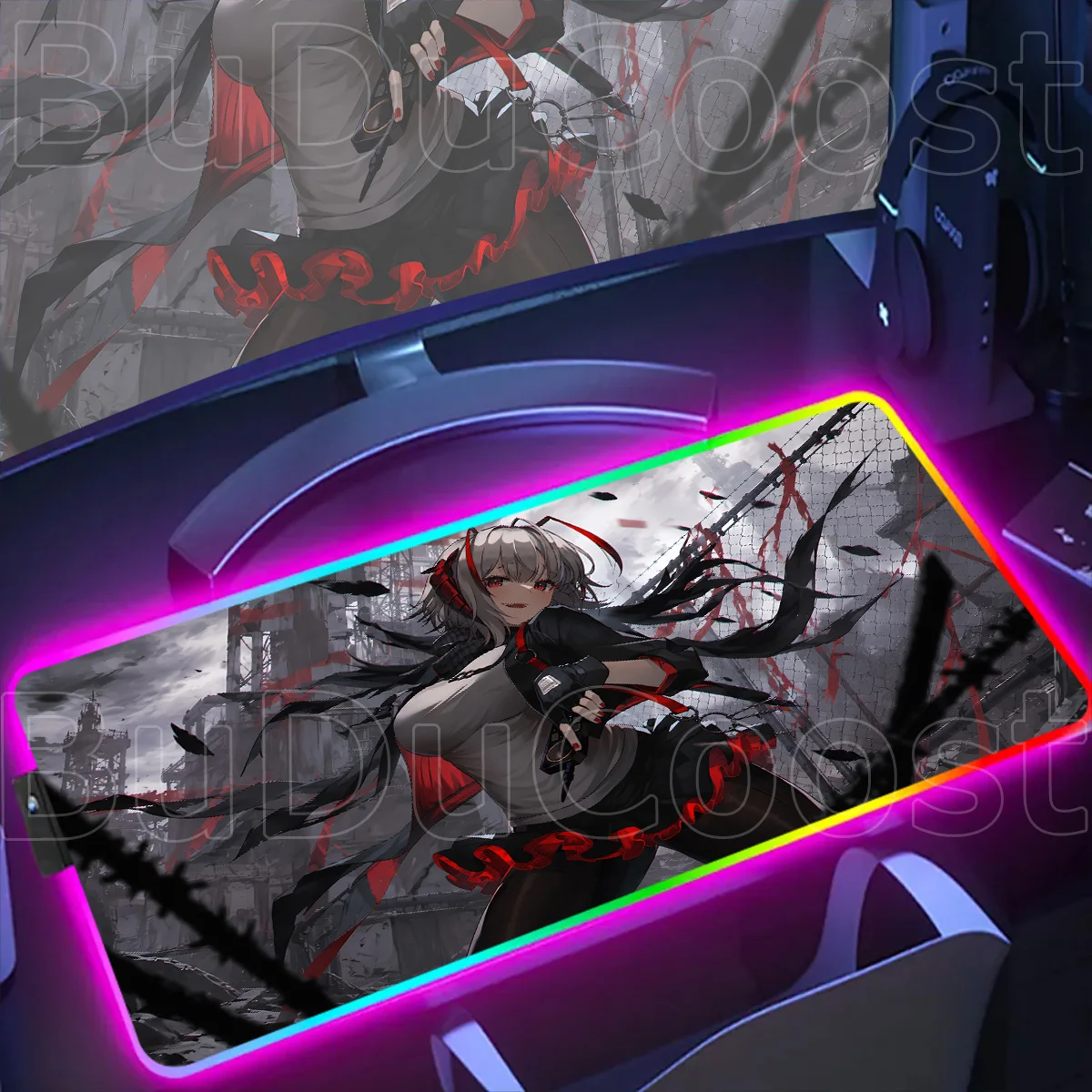 HD Printing Extended Large Game Office Mousepad Arknights Endfield Kawaii Girl Vishdale LED Keyboard Mat RGB Backlit Desk Carpet
HD Printing Extended Large Game Office Mousepad Arknights Endfield Kawaii Girl Vishdale LED Keyboard Mat RGB Backlit Desk Carpet