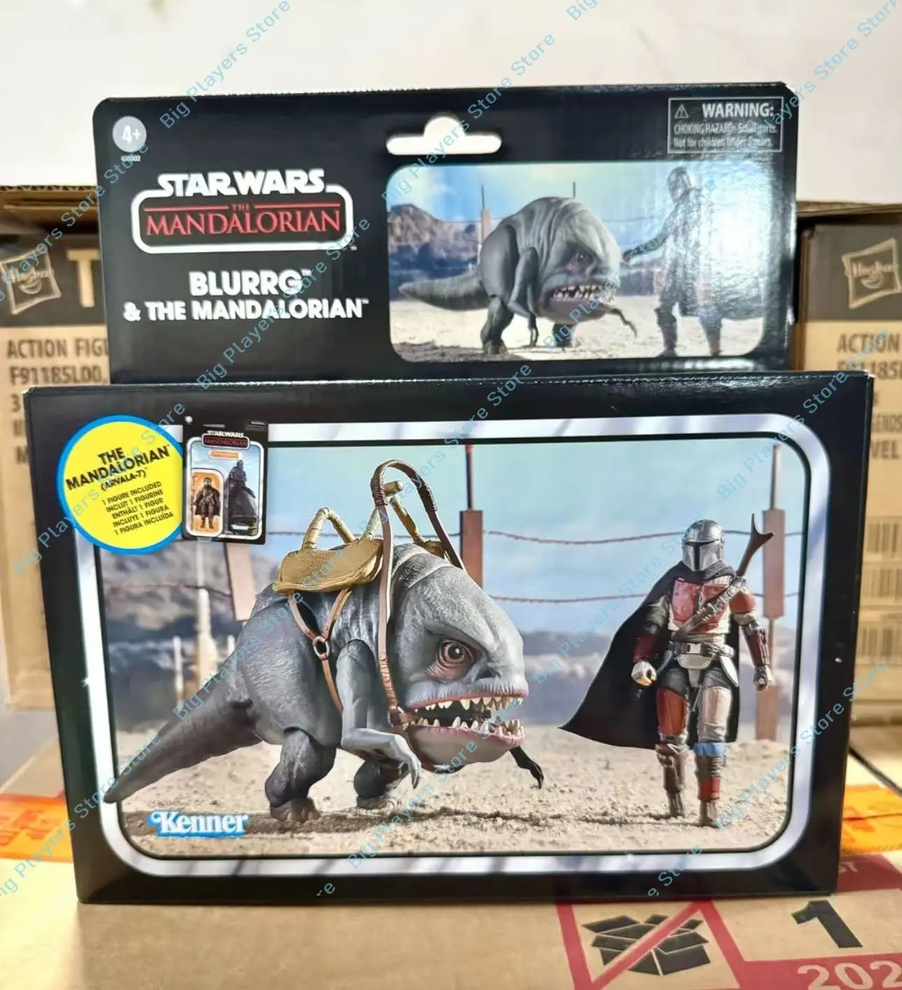 Hasbro 3.75-inch Star Wars TVC Mandalot Dinjalin Bregg Beast Set
Hasbro 3.75-inch Star Wars TVC Mandalot Dinjalin Bregg Beast Set