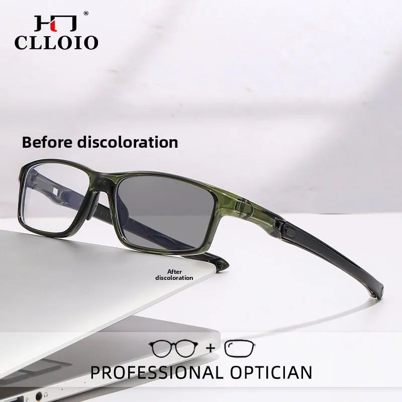 CLLOIO Anti Falling Anti Blue Light Myopia Glasses For Basketball Tennis Outdoor Sports Progressive Prescription Reading Glasses
CLLOIO Anti Falling Anti Blue Light Myopia Glasses For Basketball Tennis Outdoor Sports Progressive Prescription Reading Glasses