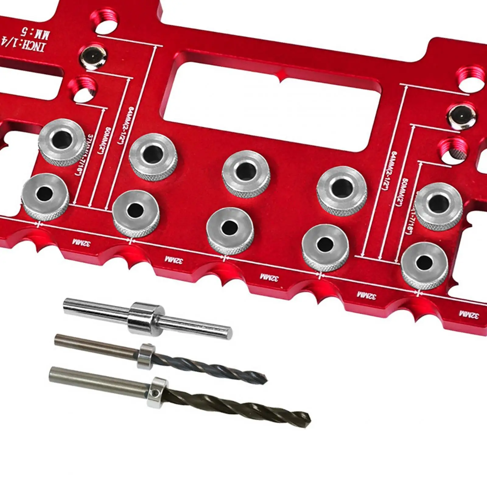 Shelf Pin Jig Drill Guide Template Cabinet Bookshelf 1/4 inch 5mm Shelf Pin Punching Jig for DIY Wood Project Crafts,Cupboard
Shelf Pin Jig Drill Guide Template Cabinet Bookshelf 1/4 inch 5mm Shelf Pin Punching Jig for DIY Wood Project Crafts,Cupboard