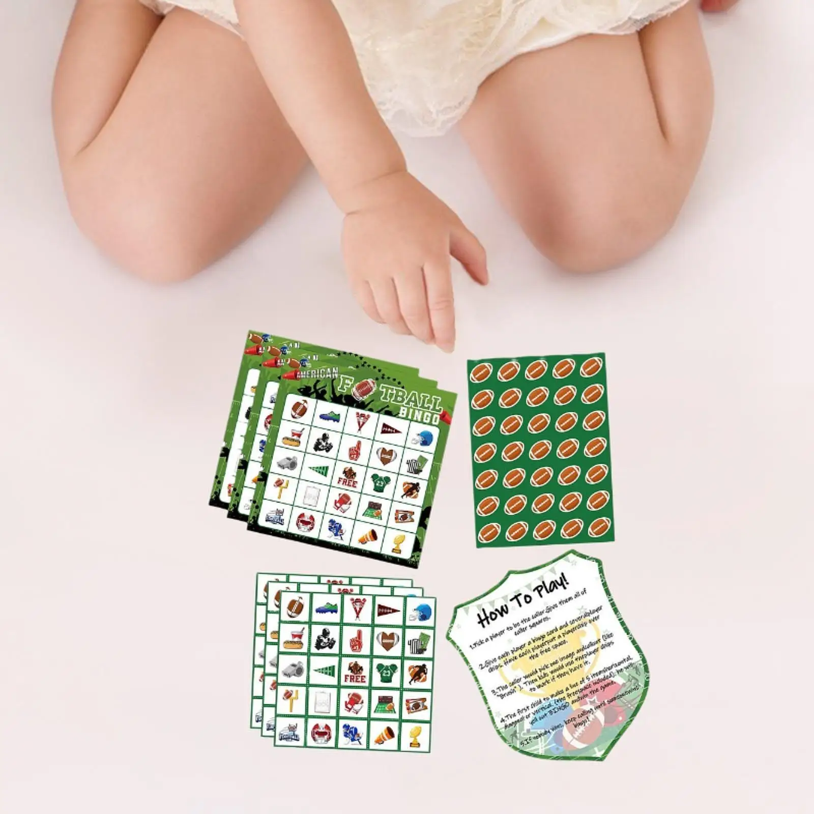 Football Party Group Bingo Card Game for Family Friends Kids School Classroom Holiday Events
Football Party Group Bingo Card Game for Family Friends Kids School Classroom Holiday Events