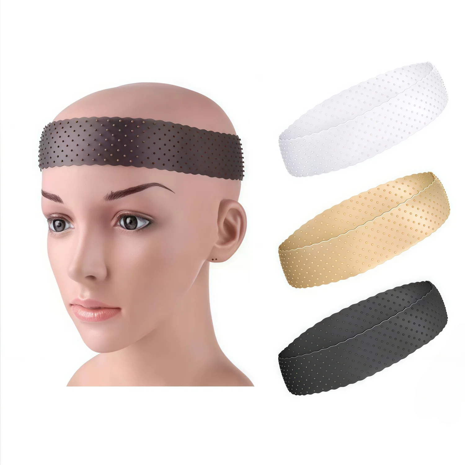 1Pc Silicone Wig Band Non-Slip Hair Band Elastic Adjustable Headband Sport Yoga Sweatproof Wig Grip Band for fixing Wig in Place
1Pc Silicone Wig Band Non-Slip Hair Band Elastic Adjustable Headband Sport Yoga Sweatproof Wig Grip Band for fixing Wig in Place