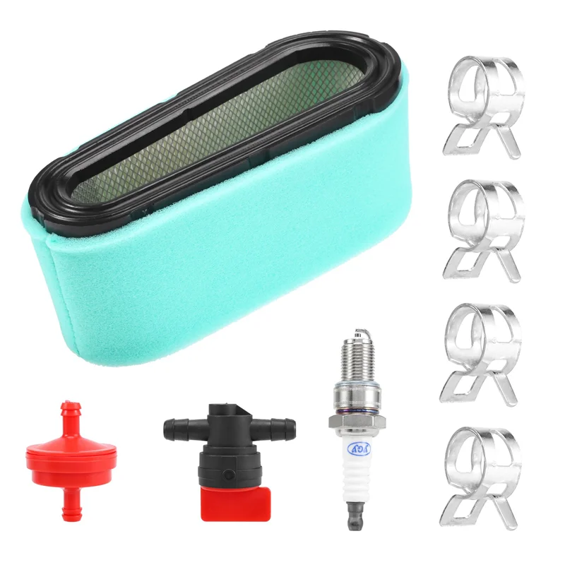 A83I-Air Cleaner Prefilter Fuel Shut-Off Valve Spark Plug For Briggs & Stratton 496894S 493909S 272403S 12.5-17 HP Engine
A83I-Air Cleaner Prefilter Fuel Shut-Off Valve Spark Plug For Briggs & Stratton 496894S 493909S 272403S 12.5-17 HP Engine