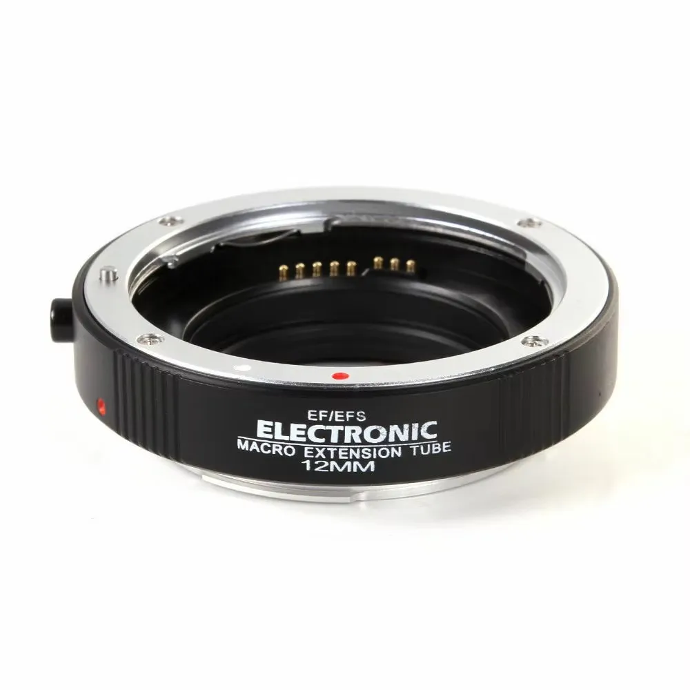 FOTGA Electronic Adapter Metal 12mm AF Auto Focus Auto Macro Extension Tube For Canon EOS EF EF-S+Caps 12mm Extension Tube DG II
FOTGA Electronic Adapter Metal 12mm AF Auto Focus Auto Macro Extension Tube For Canon EOS EF EF-S+Caps 12mm Extension Tube DG II
