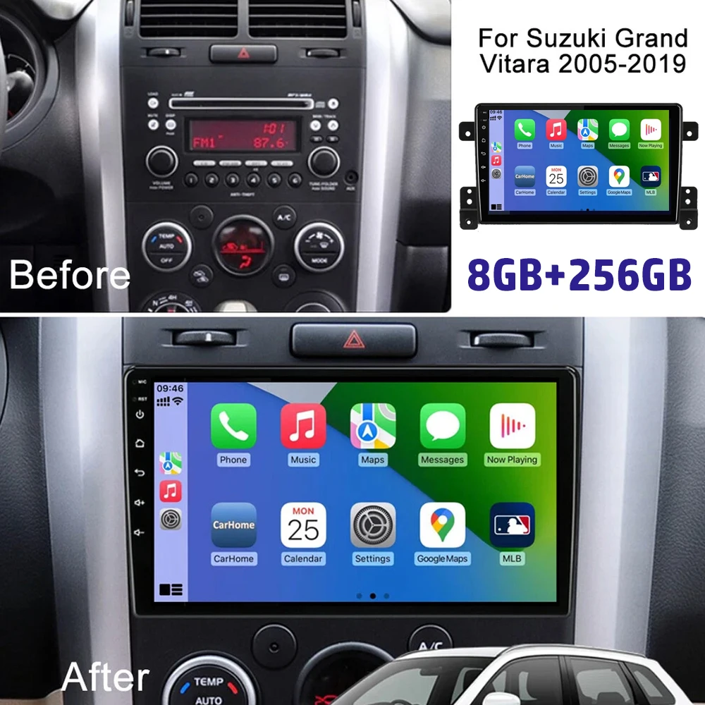 4G+WIFI Android 15 Car Radio for Suzuki Grand Vitara 3 2005 2012 2013 2014 2015 Multimedia Player Navigation GPS 2Din Stereo DVD
4G+WIFI Android 15 Car Radio for Suzuki Grand Vitara 3 2005 2012 2013 2014 2015 Multimedia Player Navigation GPS 2Din Stereo DVD