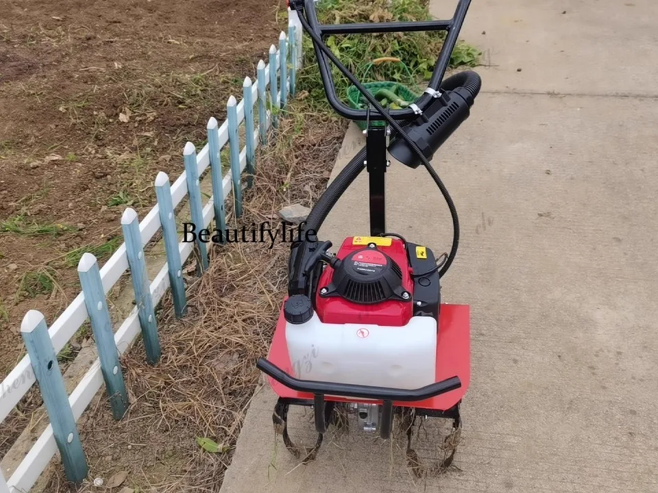 SS81 Tiller Machine Multi Function Garden Tool For Soil Cultivation Weeding And Furrowing Home Farm Use
SS81 Tiller Machine Multi Function Garden Tool For Soil Cultivation Weeding And Furrowing Home Farm Use