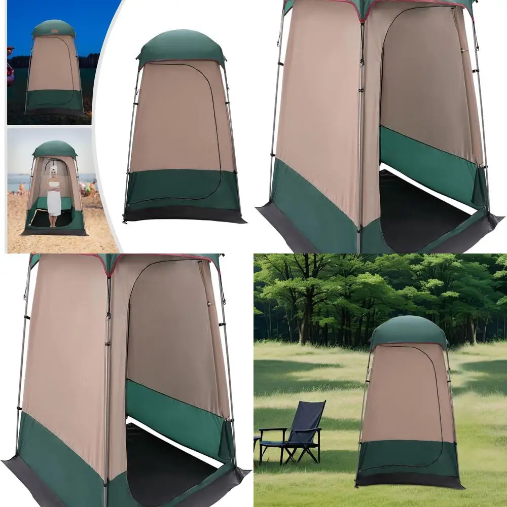 Компактное оливково-зеленое укрытие для кемпинга с портативным душем и туалетом для пеших прогулок, походов и групповых приключений
Компактное оливково-зеленое укрытие для кемпинга с портативным душем и туалетом для пеших прогулок, походов и групповых приключений