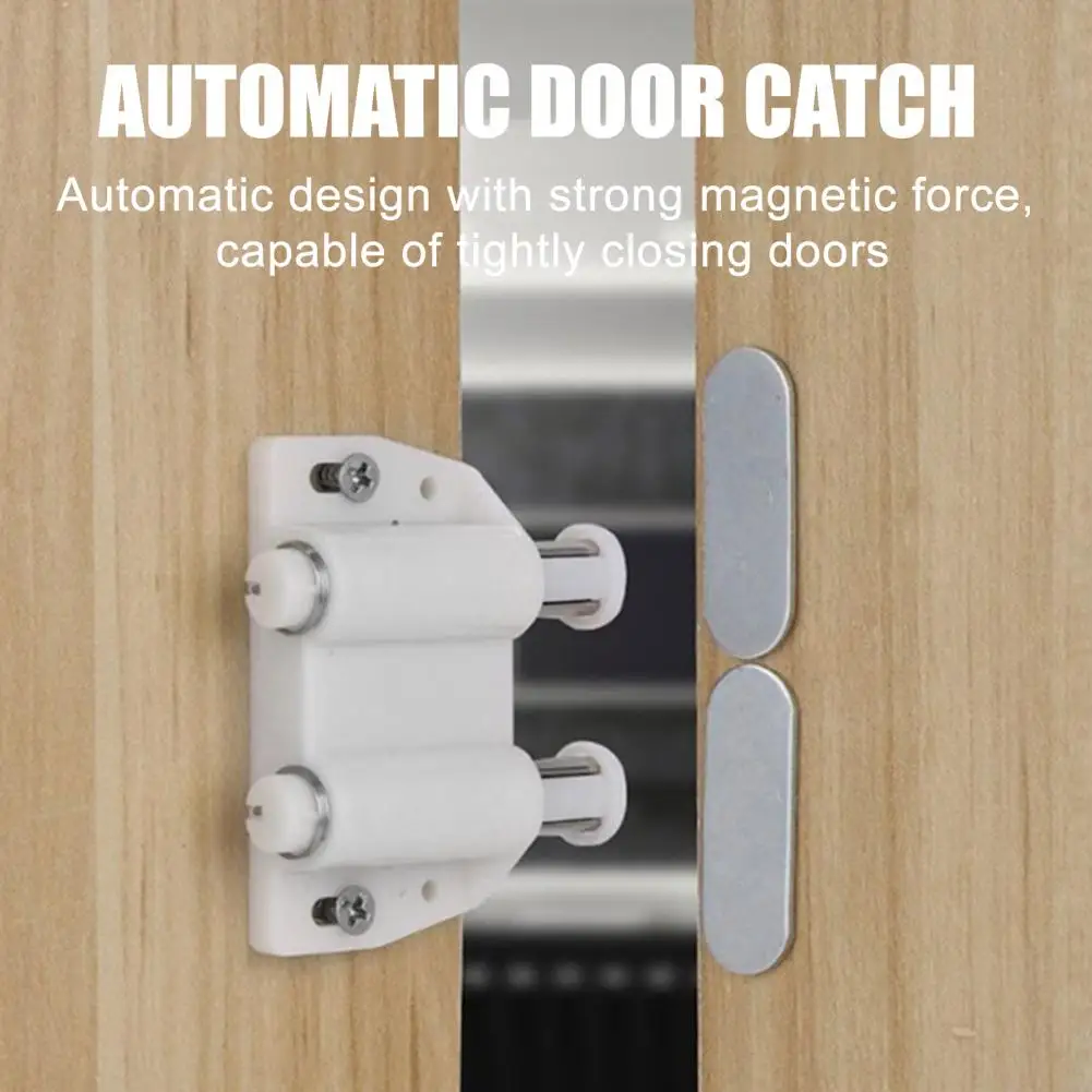 Magnetic Door Latch 1/2/3 Sets Magnetic Glass Door Catch Latch Closure Adhesive Mounting Push Open Mechanism Cabinet for 3-6mm
Magnetic Door Latch 1/2/3 Sets Magnetic Glass Door Catch Latch Closure Adhesive Mounting Push Open Mechanism Cabinet for 3-6mm