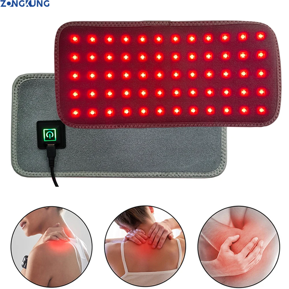 60 LEDs Red&Infrared Light Therapy Belt 850nm 660nm Back Burn Fat Wrap Slimming Machine Waist Heat Pad Full Body Joints Muscle
60 LEDs Red&Infrared Light Therapy Belt 850nm 660nm Back Burn Fat Wrap Slimming Machine Waist Heat Pad Full Body Joints Muscle