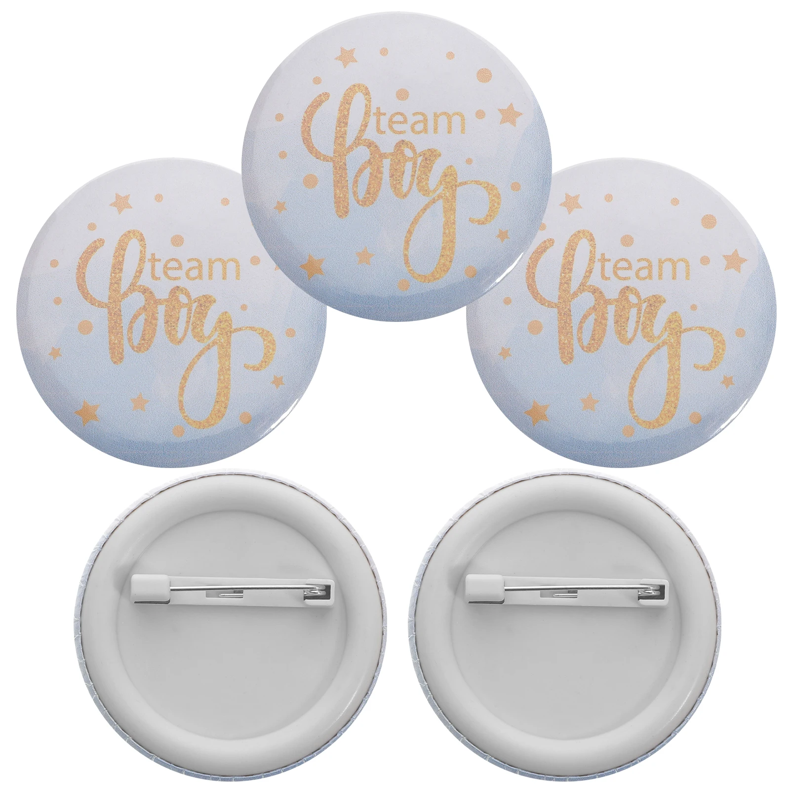 50pcs Gender Pins Birthday Pin For Men Baby Shower Decorations Blue Pink Tinplate Durable Brooches Badge Photo Props
50pcs Gender Pins Birthday Pin For Men Baby Shower Decorations Blue Pink Tinplate Durable Brooches Badge Photo Props