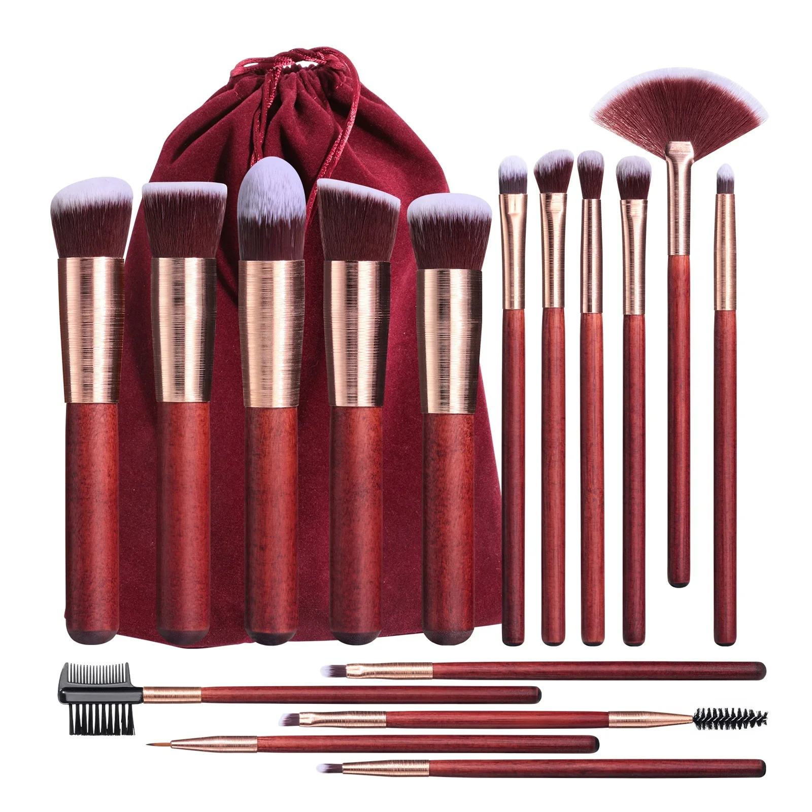 # Hot Sales BS-MALL New Red Make Up Brushes Kits 16PCS Wood Vegan Synthetic Fiber Private Label Cosmetic Makeup Brush With Brush
# Hot Sales BS-MALL New Red Make Up Brushes Kits 16PCS Wood Vegan Synthetic Fiber Private Label Cosmetic Makeup Brush With Brush