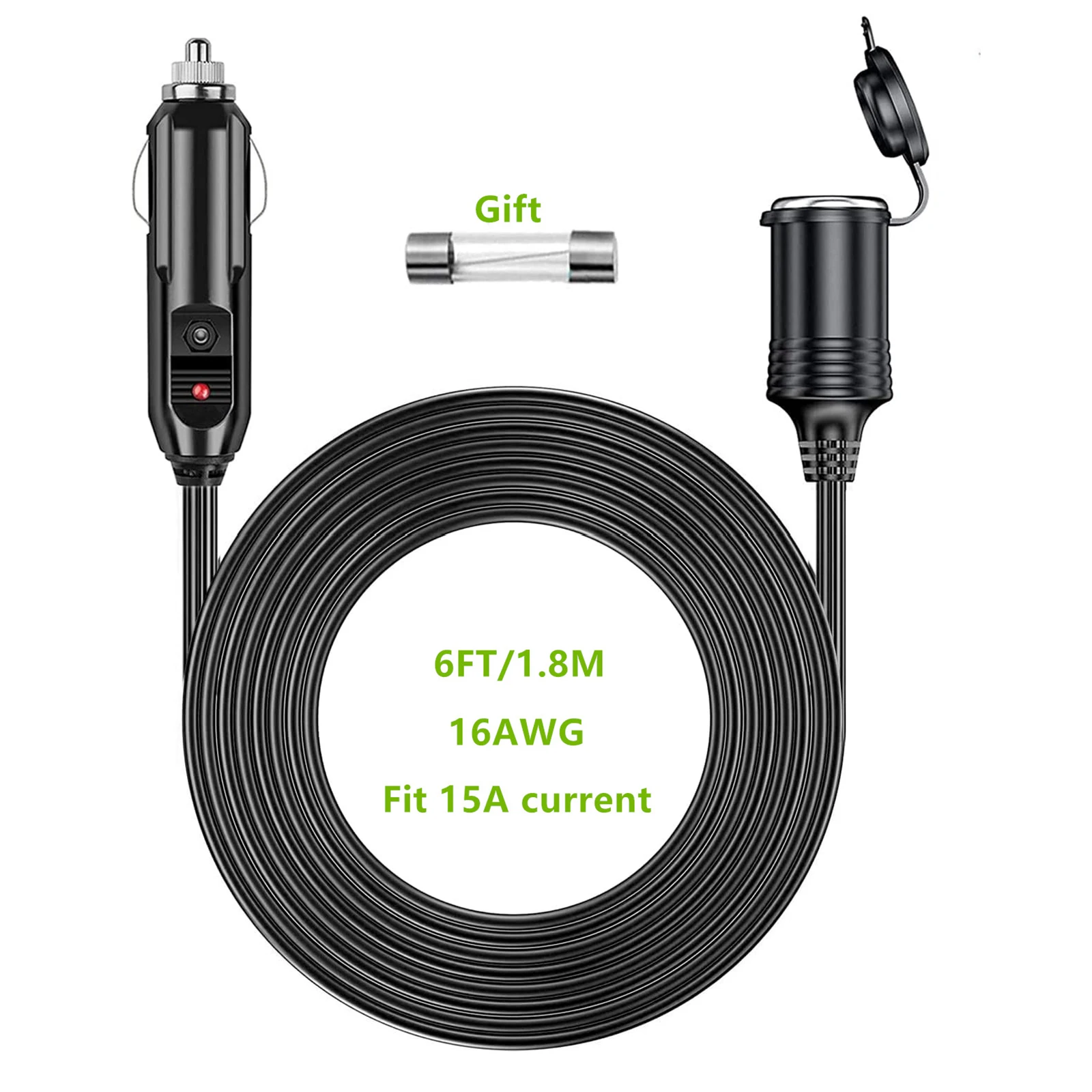 Отличный Женский удлинитель кабеля с внутренней вилкой к розетке автомобильного мужского удлинителя кабеля
Отличный Женский удлинитель кабеля с внутренней вилкой к розетке автомобильного мужского удлинителя кабеля