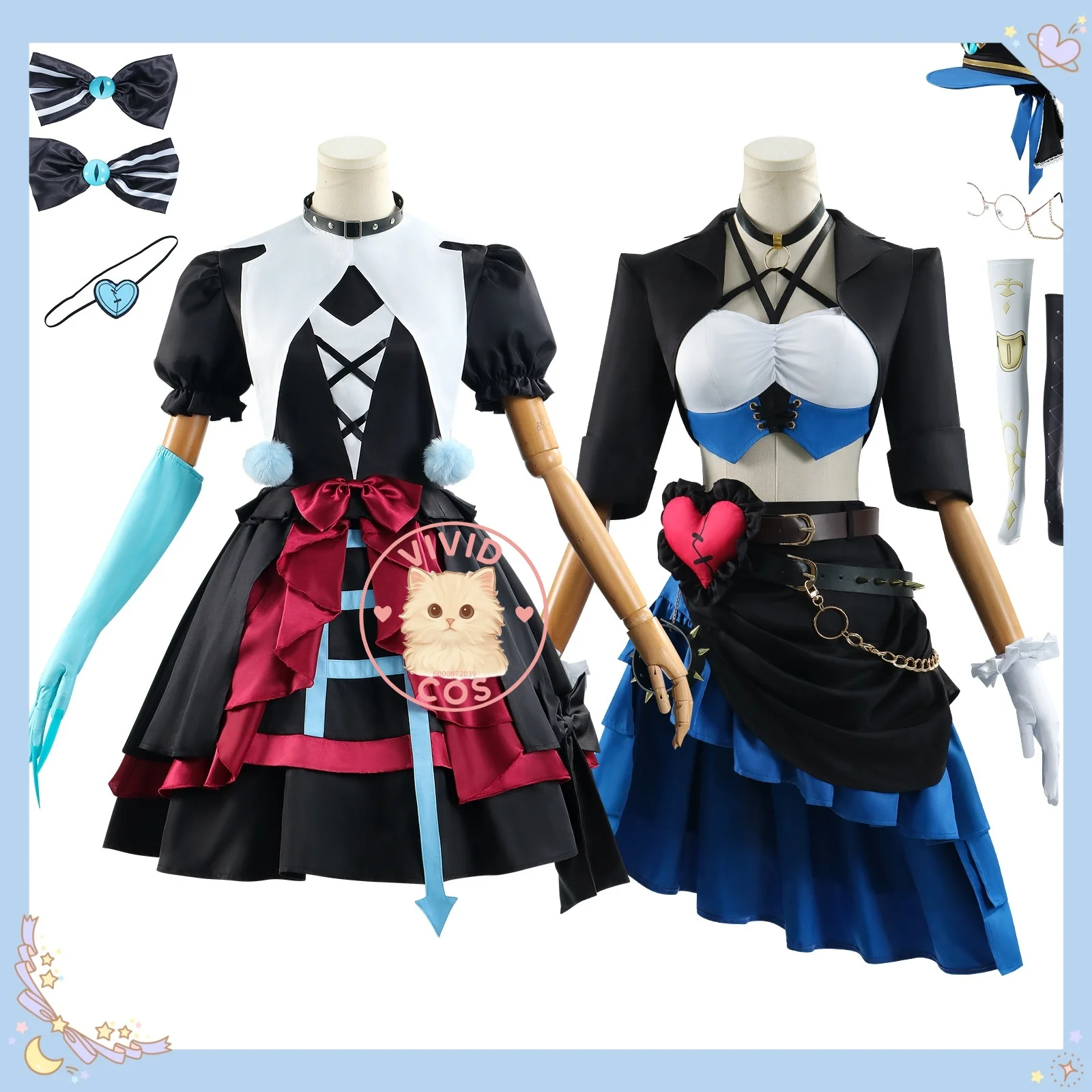 Identity V Mute Girl Stella Demon Police Irene Co-branded Party Performance Cosplay Costume Joint Name Two-dimensional Games
Identity V Mute Girl Stella Demon Police Irene Co-branded Party Performance Cosplay Costume Joint Name Two-dimensional Games
