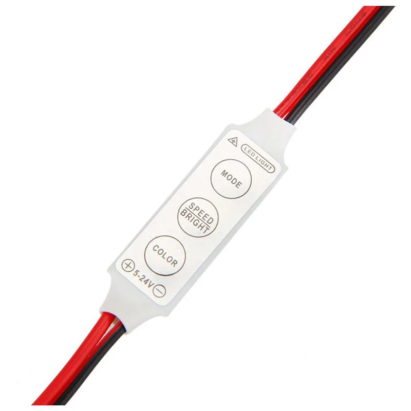 LICE-30 X 12V Wired Control Module With Strobe Flash For Car Or Household LED Strip/Bulbs
LICE-30 X 12V Wired Control Module With Strobe Flash For Car Or Household LED Strip/Bulbs