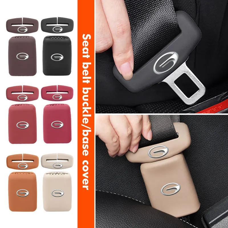 2pcs Silicone Car Seat Belt Protection Buckle Clip Cover For GAC MOTOR Trumpchi Aion S Aion Y AION V iA5 GS4 GS5 GS8 GA4
2pcs Silicone Car Seat Belt Protection Buckle Clip Cover For GAC MOTOR Trumpchi Aion S Aion Y AION V iA5 GS4 GS5 GS8 GA4