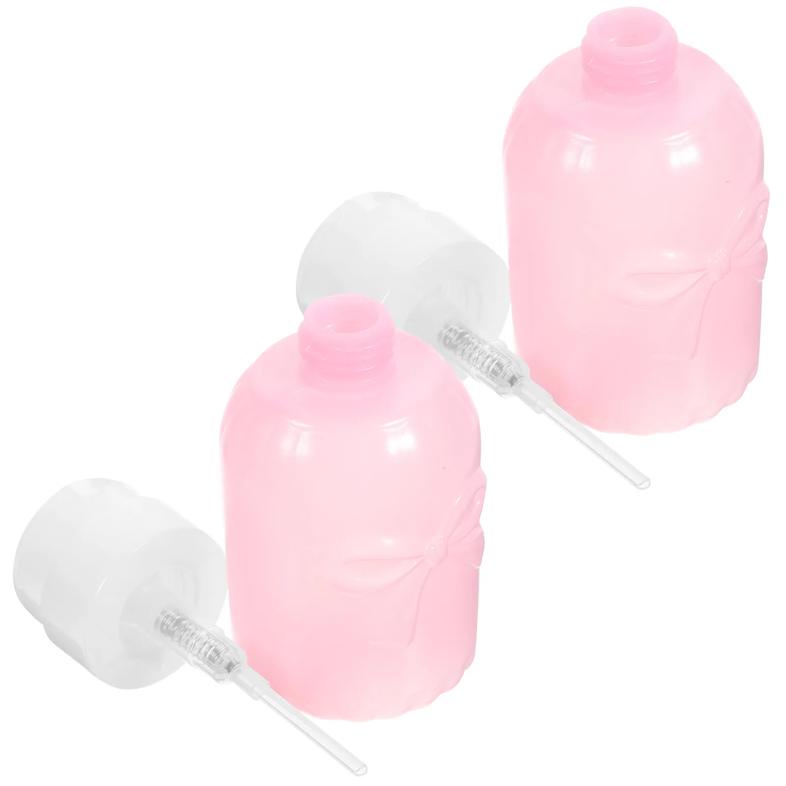 2Pcs Makeup Remover Dispenser Press Bottle Leak-Proof Refillable Pump Dispenser for Nail Polish Remover Skincare Travel Liquid
2Pcs Makeup Remover Dispenser Press Bottle Leak-Proof Refillable Pump Dispenser for Nail Polish Remover Skincare Travel Liquid