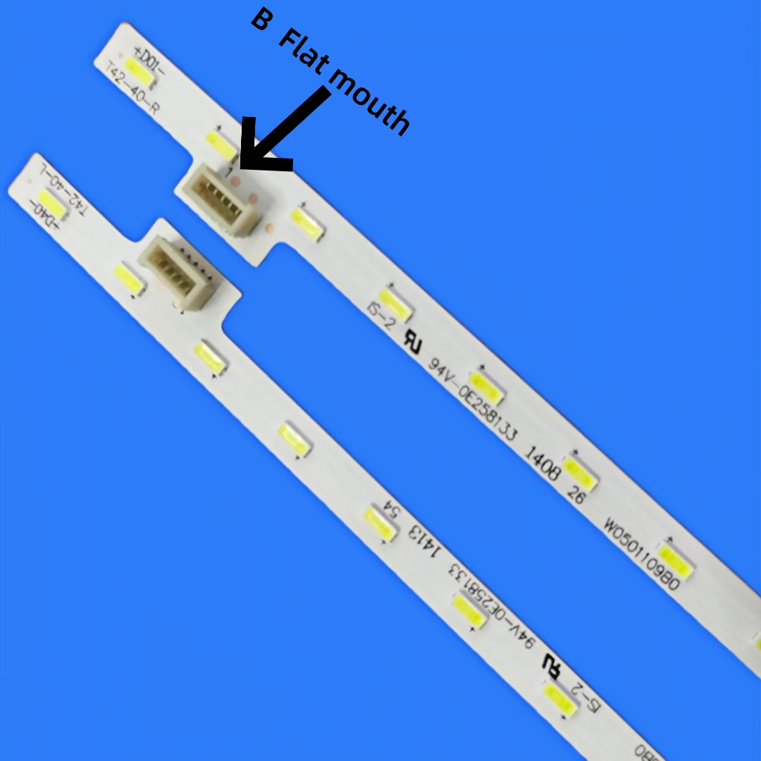 Лента светодиодной подсветки(2) для телевизора 42LV3551 42LV3550 42LV5500 42P21FBD 42T11-06a 74.42T13.001-0-CS1 42LV470S V.5 74.42TB3.001-1-SHI
Лента светодиодной подсветки(2) для телевизора 42LV3551 42LV3550 42LV5500 42P21FBD 42T11-06a 74.42T13.001-0-CS1 42LV470S V.5 74.42TB3.001-1-SHI