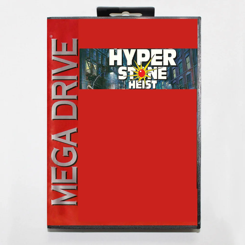 New Arrival The Hyperstone Heist MD Game Card 16 Bit BR Cover for Sega Megadrive Genesis Video Game Console Cartridge
New Arrival The Hyperstone Heist MD Game Card 16 Bit BR Cover for Sega Megadrive Genesis Video Game Console Cartridge
