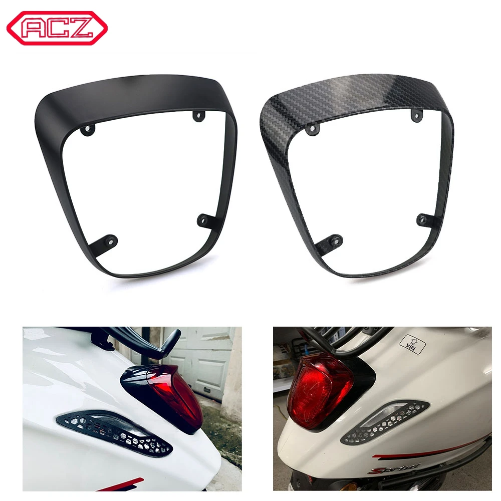 Motorcycle Tail Light Cover Tail Lamp Protector ABS Guard Black Carbon Accessories for SPRINT SPRING 150 2018-2020
Motorcycle Tail Light Cover Tail Lamp Protector ABS Guard Black Carbon Accessories for SPRINT SPRING 150 2018-2020