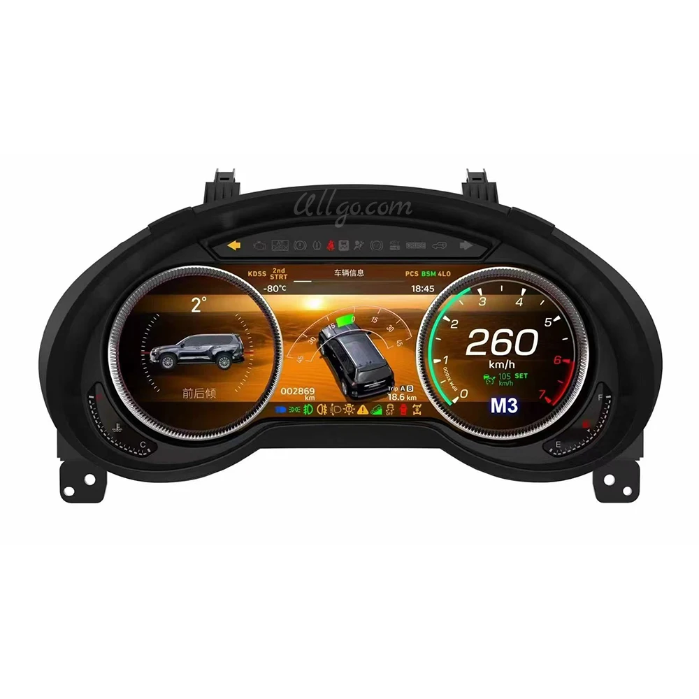 Digital Instrument Cluster for Lexus GX400 GX460 2010-2021 LCD Dash Upgrade
Digital Instrument Cluster for Lexus GX400 GX460 2010-2021 LCD Dash Upgrade