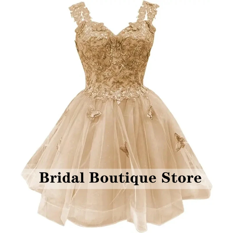3D Butterfly Above Knee , Mini Short Homecoming Dresses Sparkly Tulle Prom Dress Teens Off Shoulder Dresses for Quinceanera
3D Butterfly Above Knee , Mini Short Homecoming Dresses Sparkly Tulle Prom Dress Teens Off Shoulder Dresses for Quinceanera