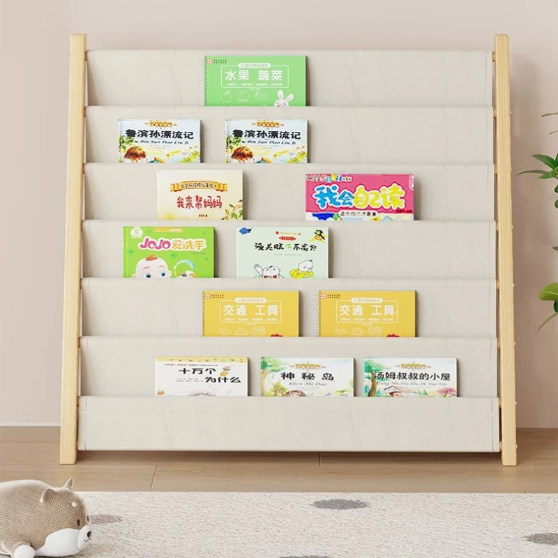 Solid Wood Floor Bookshelf, Toddler Picture Book Rack for Wall Lean, Multi-Tier Storage Organizer for Kids Reading Corner & Home
Solid Wood Floor Bookshelf, Toddler Picture Book Rack for Wall Lean, Multi-Tier Storage Organizer for Kids Reading Corner & Home