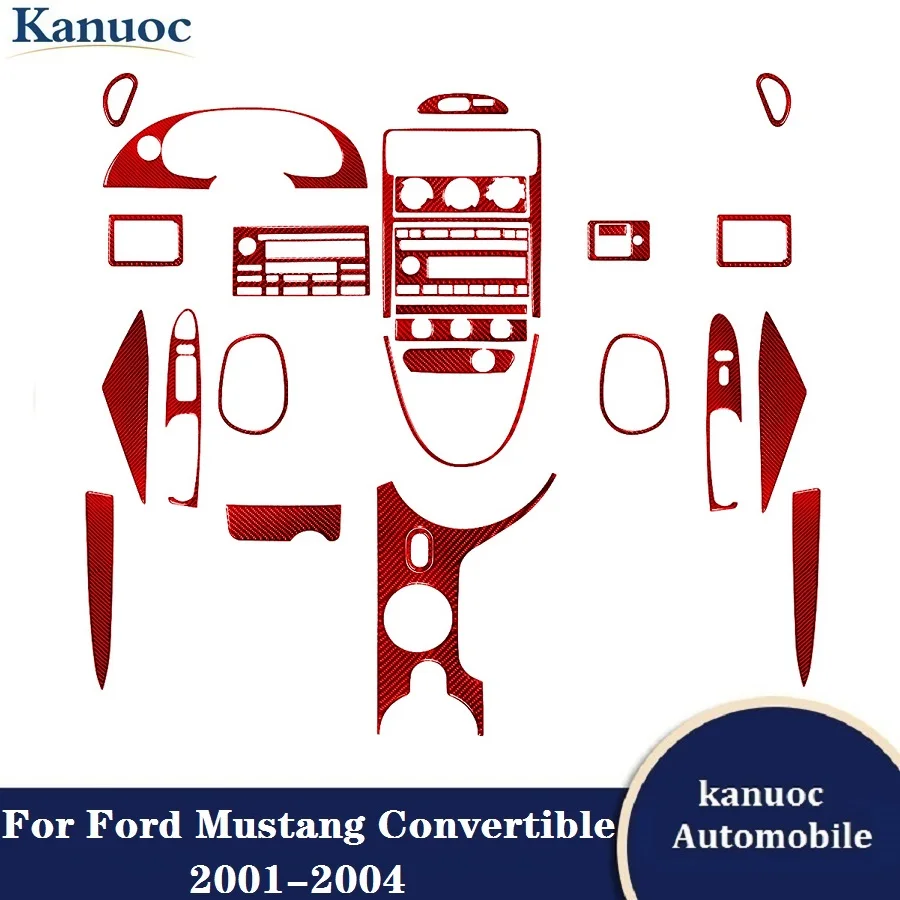 For Ford Mustang Convertible 2001-2004 Carbon Fiber Car Stickers Decorative Accessories Red Interior Cover Trim
For Ford Mustang Convertible 2001-2004 Carbon Fiber Car Stickers Decorative Accessories Red Interior Cover Trim