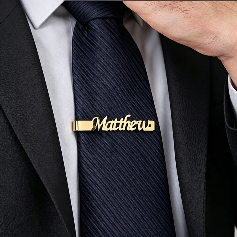 Custom Personalized Men's Stainless Steel Tie Clip Mother Child Name Tie Clip Suit Shirt Accessories The Best Men's Jewelry Gift
Custom Personalized Men's Stainless Steel Tie Clip Mother Child Name Tie Clip Suit Shirt Accessories The Best Men's Jewelry Gift