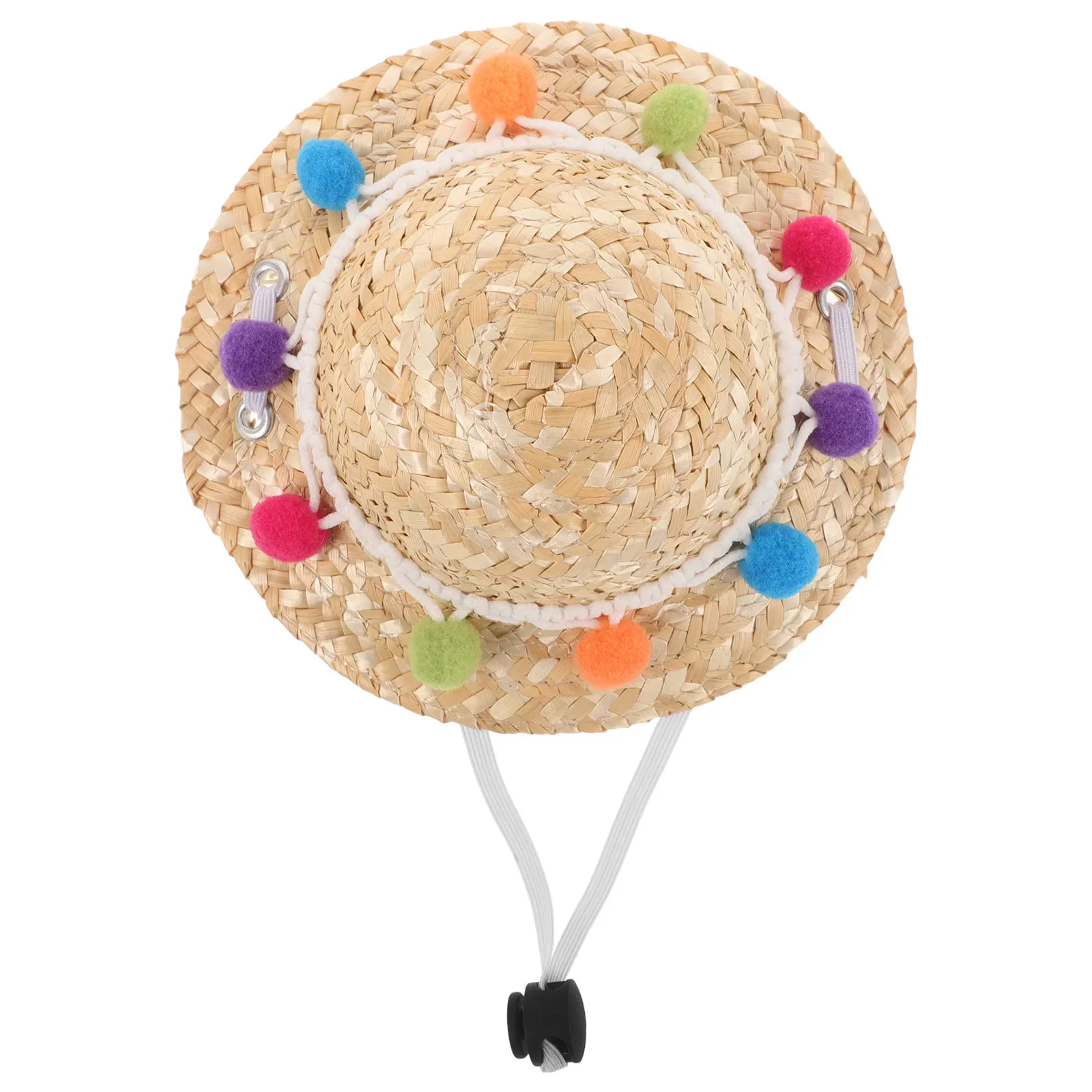 Pet Hat Cat Straw Woven Hats Deep Color Ball Design Summer Animal Festival Puppy Woven Hat Puppy Headgear Supply
Pet Hat Cat Straw Woven Hats Deep Color Ball Design Summer Animal Festival Puppy Woven Hat Puppy Headgear Supply