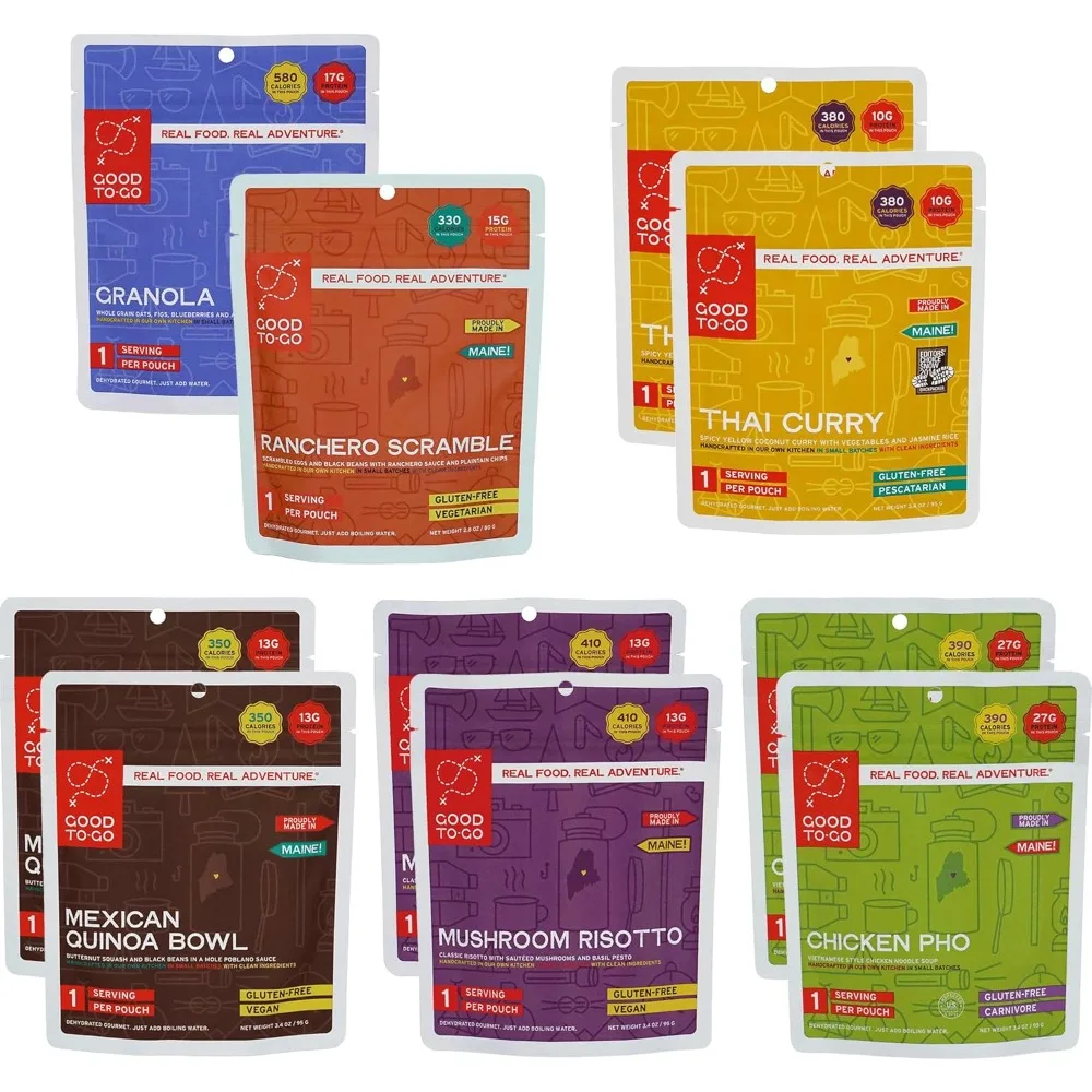 Food Kit Assortments | Camping Food, Backpacking Food | Just Add Water Meals, Backpacking Meals
Food Kit Assortments | Camping Food, Backpacking Food | Just Add Water Meals, Backpacking Meals