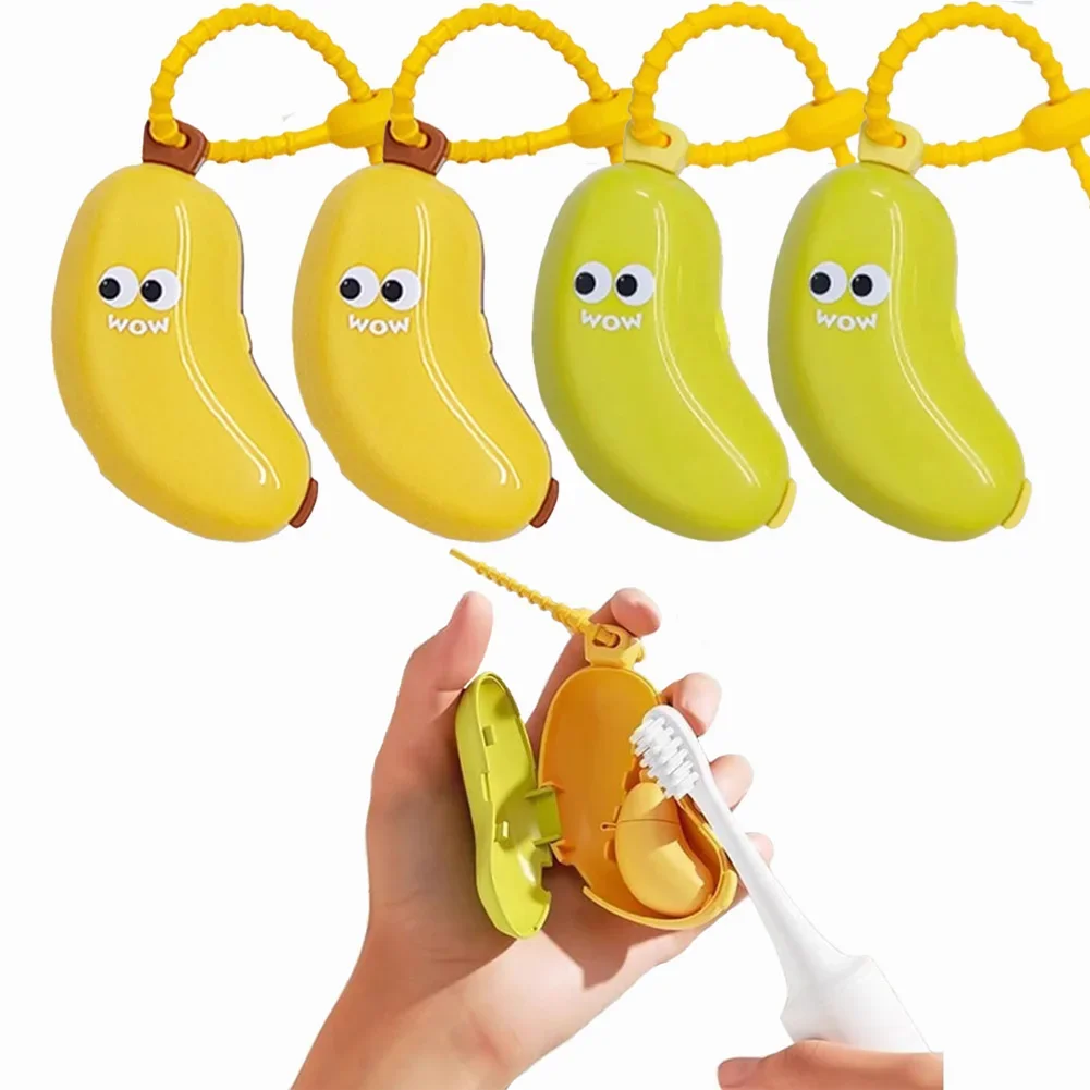 Portable Toothbrush Holder Must-have Travel Toothbrush Protective Cute Banana Hiking Camping Brush Case Porta cepillos Travel
Portable Toothbrush Holder Must-have Travel Toothbrush Protective Cute Banana Hiking Camping Brush Case Porta cepillos Travel