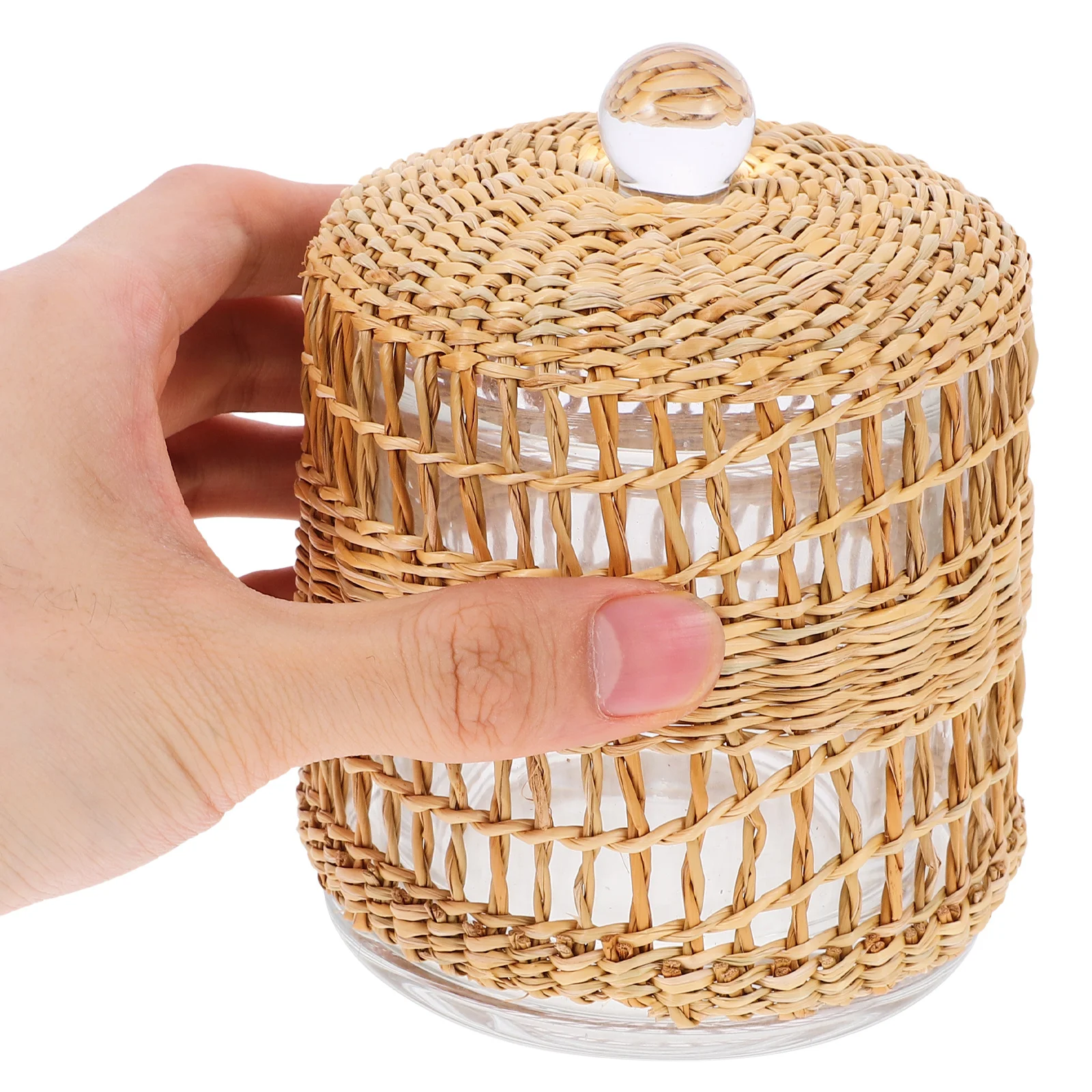 Glass Dome Straw Wrapped Rustic Cover Perfect for Home Decor Bedroom Living Room Romantic Atmosphere
Glass Dome Straw Wrapped Rustic Cover Perfect for Home Decor Bedroom Living Room Romantic Atmosphere