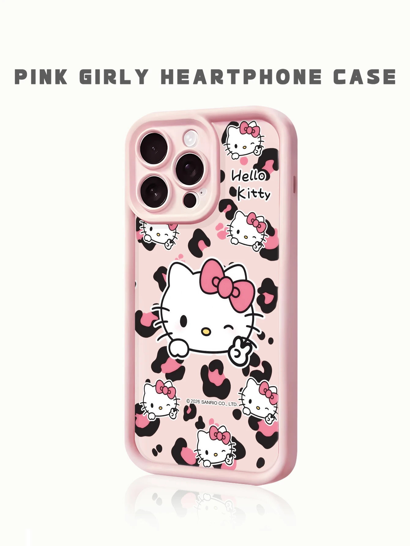 Licensed Hello Kitty Leopard Print Phone Case - Kawaii Shockproof Cover for GirlsiPhone15/16/17/13/11/14promax/air/12
Licensed Hello Kitty Leopard Print Phone Case - Kawaii Shockproof Cover for GirlsiPhone15/16/17/13/11/14promax/air/12