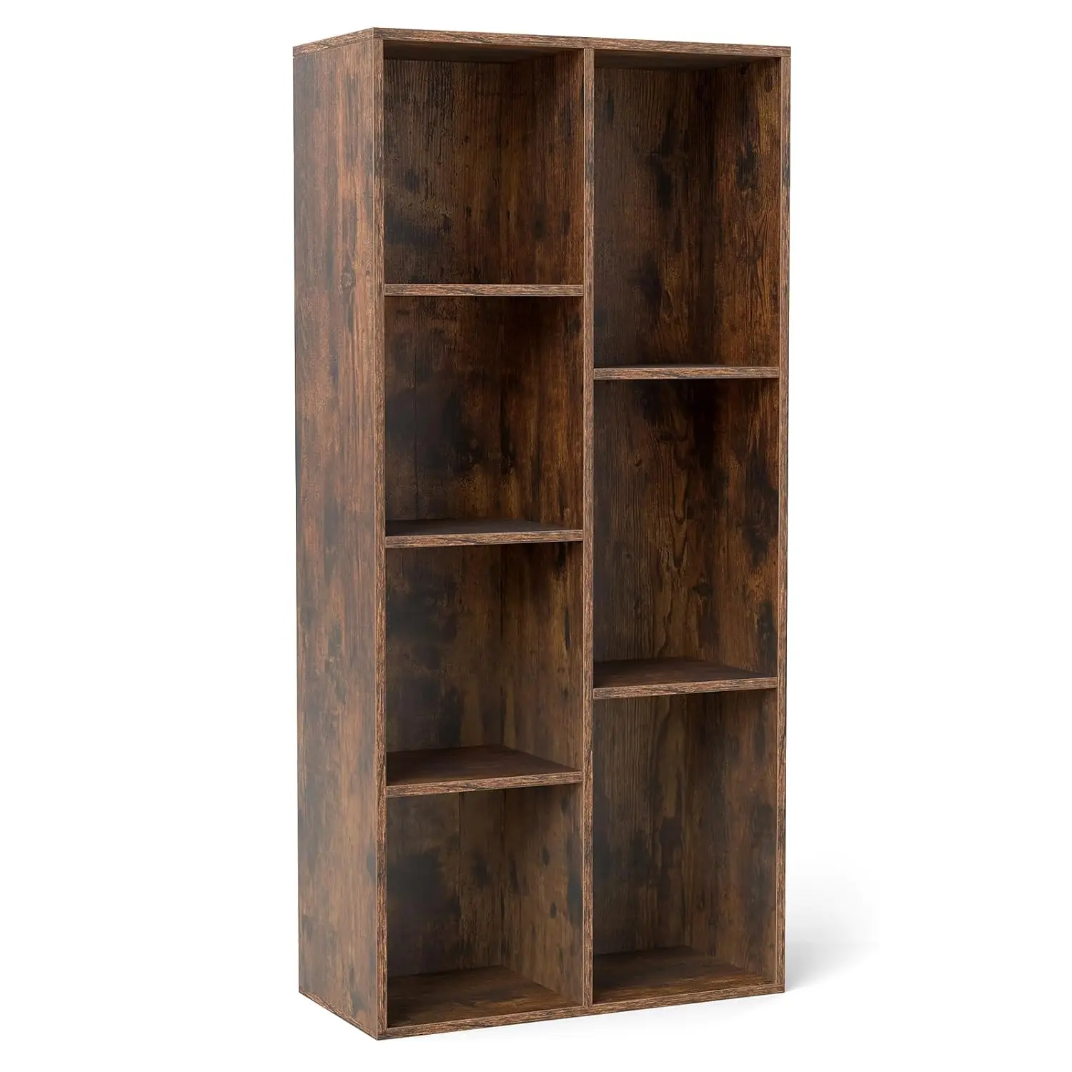 7-Cube Wood Bookshelf Storage Organizer Anti-Toppling Kit Vertical Horizontal Living Room Bedroom Home Office Brown, Customized
7-Cube Wood Bookshelf Storage Organizer Anti-Toppling Kit Vertical Horizontal Living Room Bedroom Home Office Brown, Customized