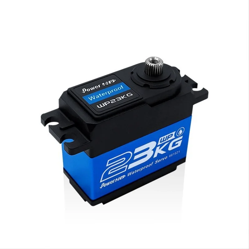 PowerHD WP23KG альпинистский автомобиль, полностью водонепроницаемый стальной зуб, рулевой механизм с высоким крутящим моментом, подходит для KM5 TRX-4 T4
PowerHD WP23KG альпинистский автомобиль, полностью водонепроницаемый стальной зуб, рулевой механизм с высоким крутящим моментом, подходит для KM5 TRX-4 T4