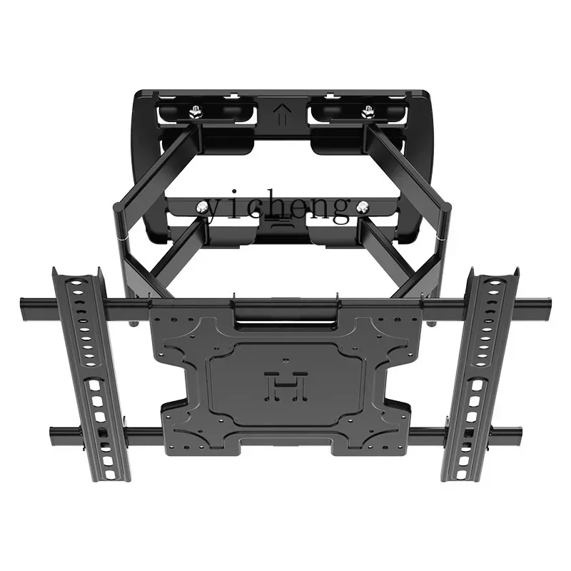 ultra-thin TV telescopic hanger folding rotatable bracket wall hanging