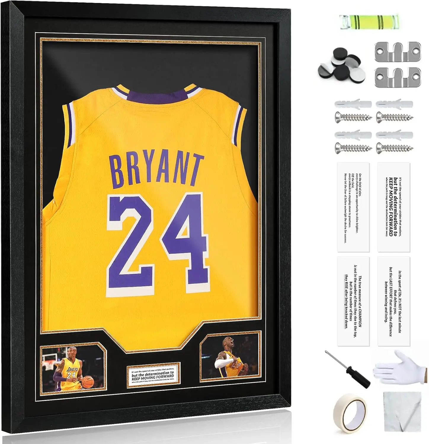 Large Acrylic Jersey Shadow Box with UV Protection, Wall Mount Display Case for Sports Shirts, 1 Pack
Large Acrylic Jersey Shadow Box with UV Protection, Wall Mount Display Case for Sports Shirts, 1 Pack