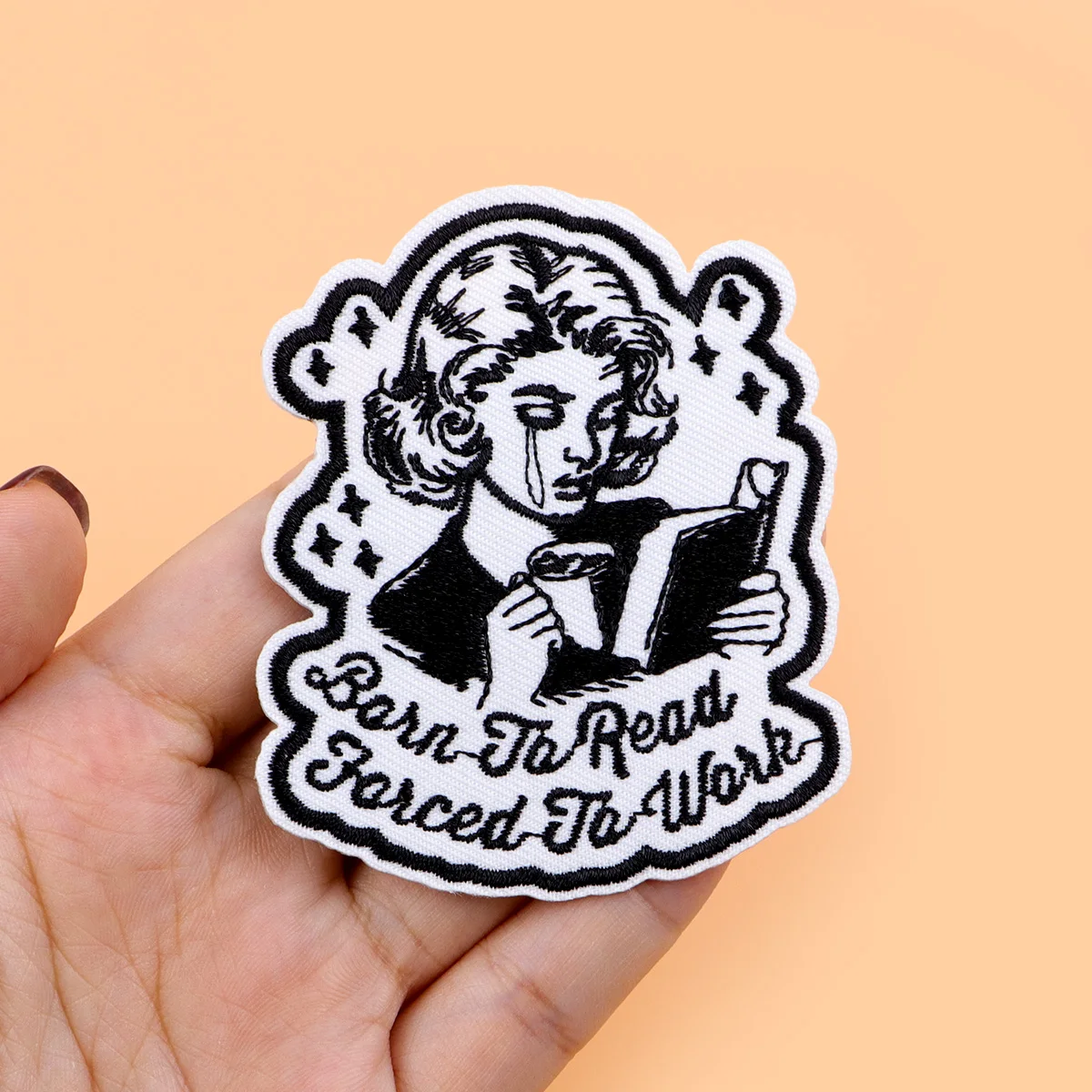 Bookworms's Delight Iron On Patch Clothes Patch For Clothing Book Embroidered Patch Garment Apparel Accessories Sewing Stickers
Bookworms's Delight Iron On Patch Clothes Patch For Clothing Book Embroidered Patch Garment Apparel Accessories Sewing Stickers