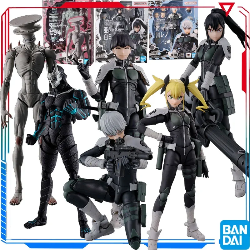Bandai Kaiju No. 8 SHF Kaiju No. 8 Kafka Hibino Kaiju No. 9 Anime Figures Collection Model Action Figure Toy For Children's Gift
Bandai Kaiju No. 8 SHF Kaiju No. 8 Kafka Hibino Kaiju No. 9 Anime Figures Collection Model Action Figure Toy For Children's Gift