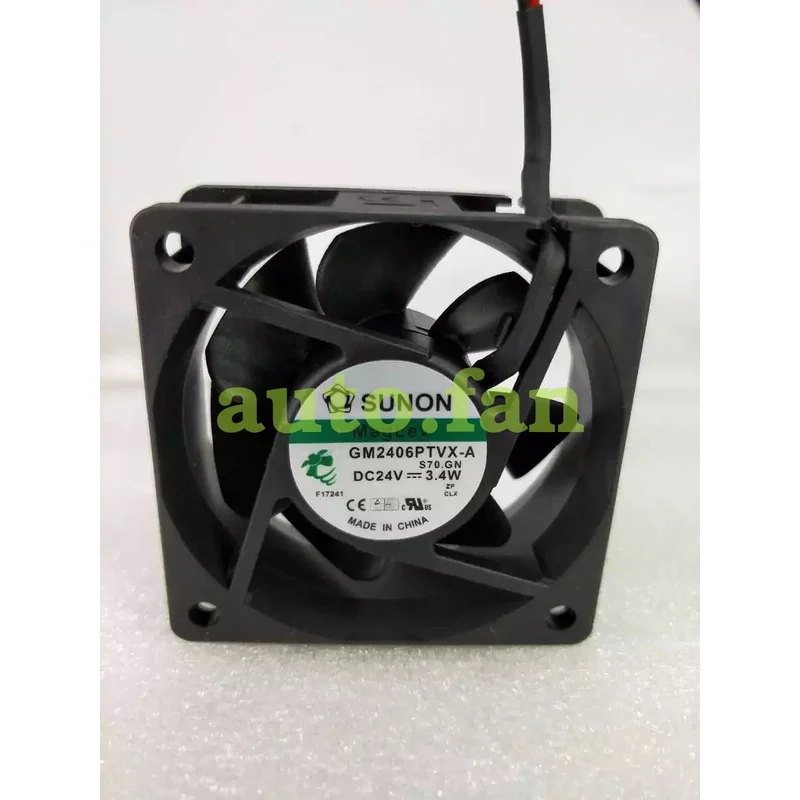 A+for GM2406PTVX-A DC24V 3.4W for Ultra-Quiet Cooling Fan 2-wire 60*60
A+for GM2406PTVX-A DC24V 3.4W for Ultra-Quiet Cooling Fan 2-wire 60*60