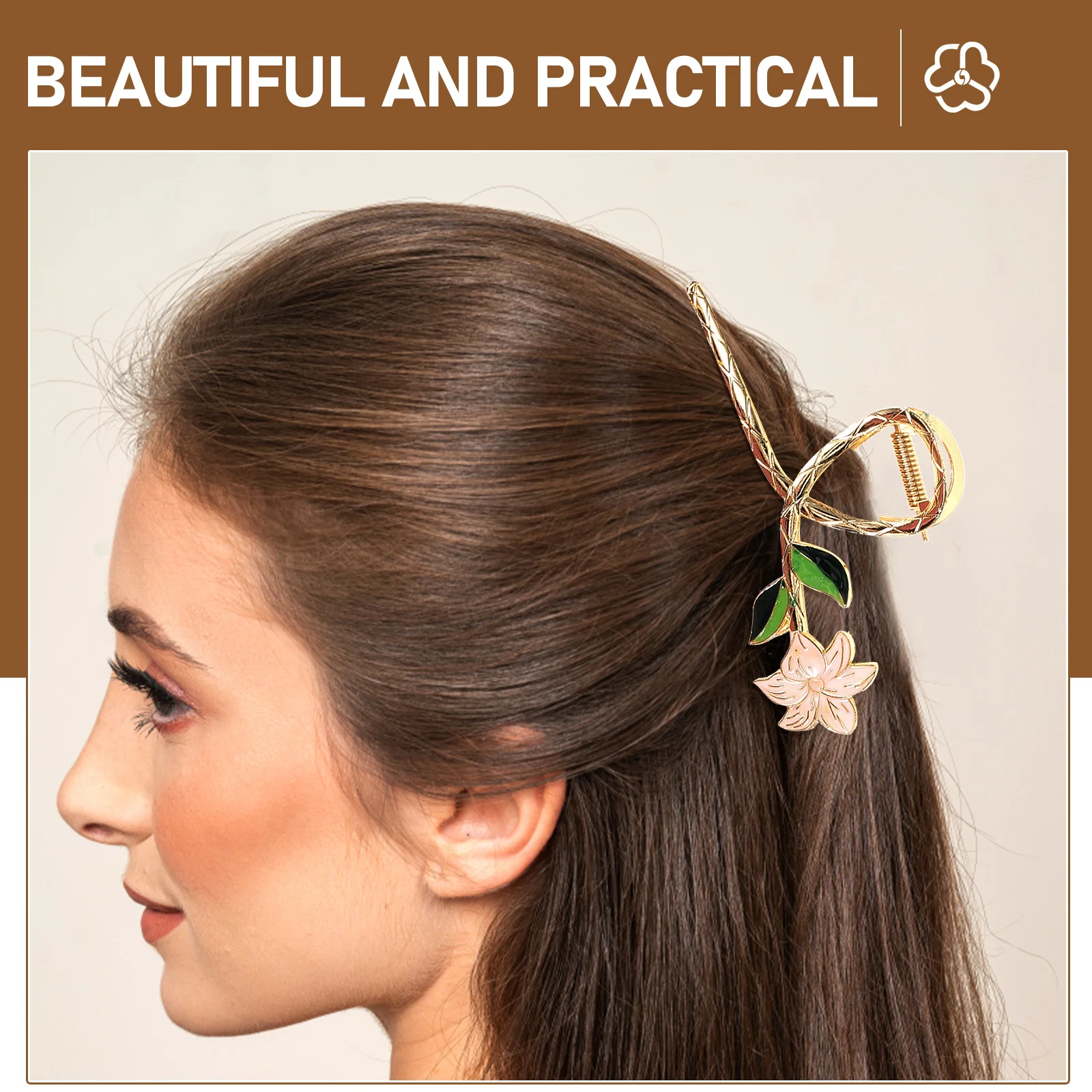 3Pcs Flower Hair Claw Clips Durable Metal Claw Clip for Women Travel Office Wedding Hair Accessories Flower Clips
3Pcs Flower Hair Claw Clips Durable Metal Claw Clip for Women Travel Office Wedding Hair Accessories Flower Clips