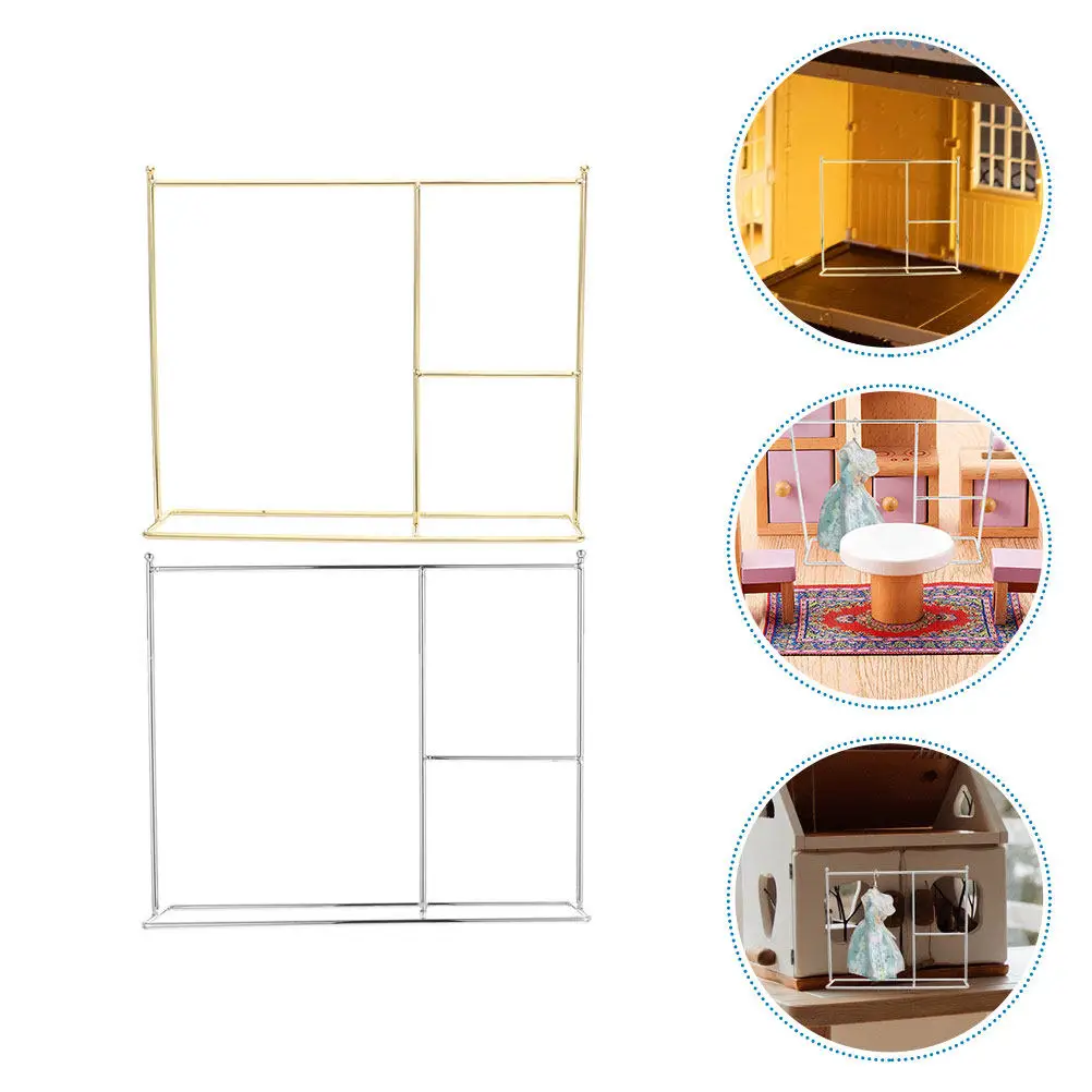 2Pcs Metal Clothes Rack Mini Garment Display Stand Sturdy Organizer for Kids Room Clothing Storage and Accessories
2Pcs Metal Clothes Rack Mini Garment Display Stand Sturdy Organizer for Kids Room Clothing Storage and Accessories