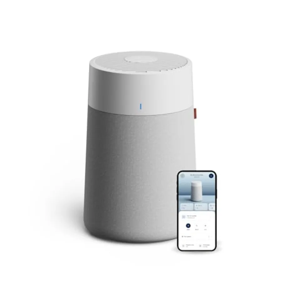 Bedroom small rooms air purifier, HEPASilent blue plastic unit, quiet WiFi-enabled with auto mode for pets, allergies, smoke, d
Bedroom small rooms air purifier, HEPASilent blue plastic unit, quiet WiFi-enabled with auto mode for pets, allergies, smoke, d