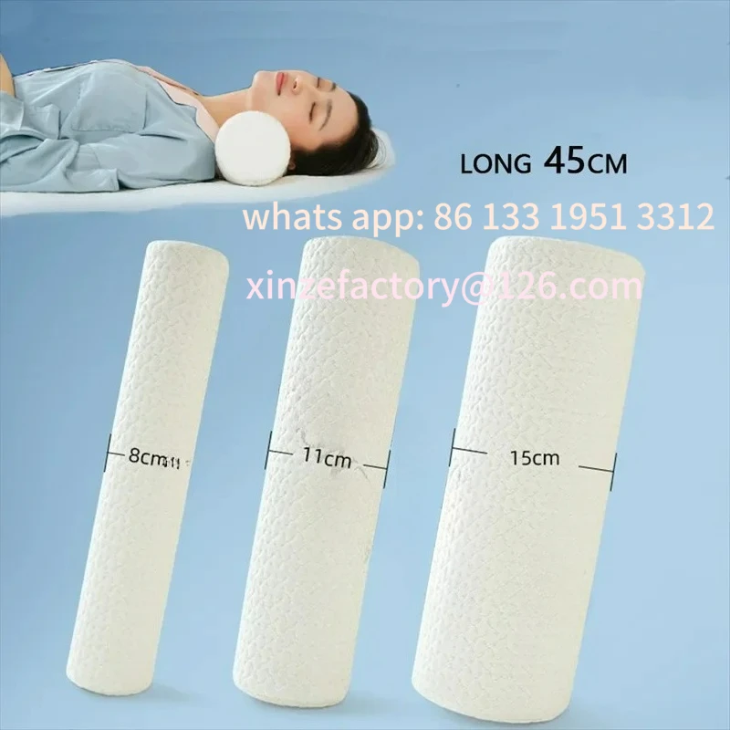 Customizable Slow Rebound Memory Foam Head Pillow Soft Cervical Pain Relief Round Pillows Multifunctional Relax Support Pillow f
Customizable Slow Rebound Memory Foam Head Pillow Soft Cervical Pain Relief Round Pillows Multifunctional Relax Support Pillow f